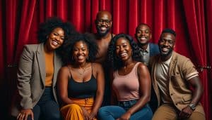 découvrez les humoristes noirs les plus talentueux et célèbres. explorez leurs carrières et leurs sketches pour un moment de rire garanti.