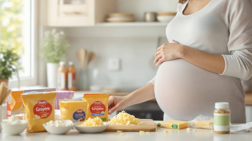 découvrez quel gruyère râpé choisir en toute sécurité pendant la grossesse pour profiter pleinement de vos plats sans risque pour votre santé.