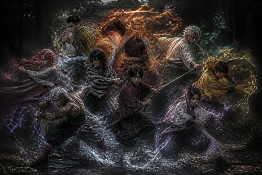 découvrez les hashira de demon slayer : leurs noms, pouvoirs uniques et techniques détaillées expliqués pour mieux comprendre ces guerriers d'élite.