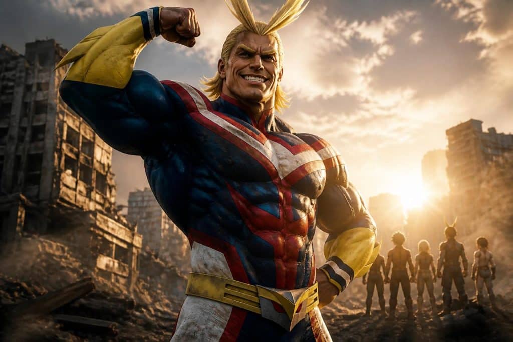 découvrez l'histoire d'all might dans my hero academia, ses pouvoirs impressionnants et son rôle central dans la série.
