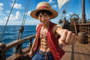 découvrez monkey d luffy, le personnage principal de one piece et une icône incontournable du manga, connu pour son courage, sa détermination et son rêve de devenir le roi des pirates.