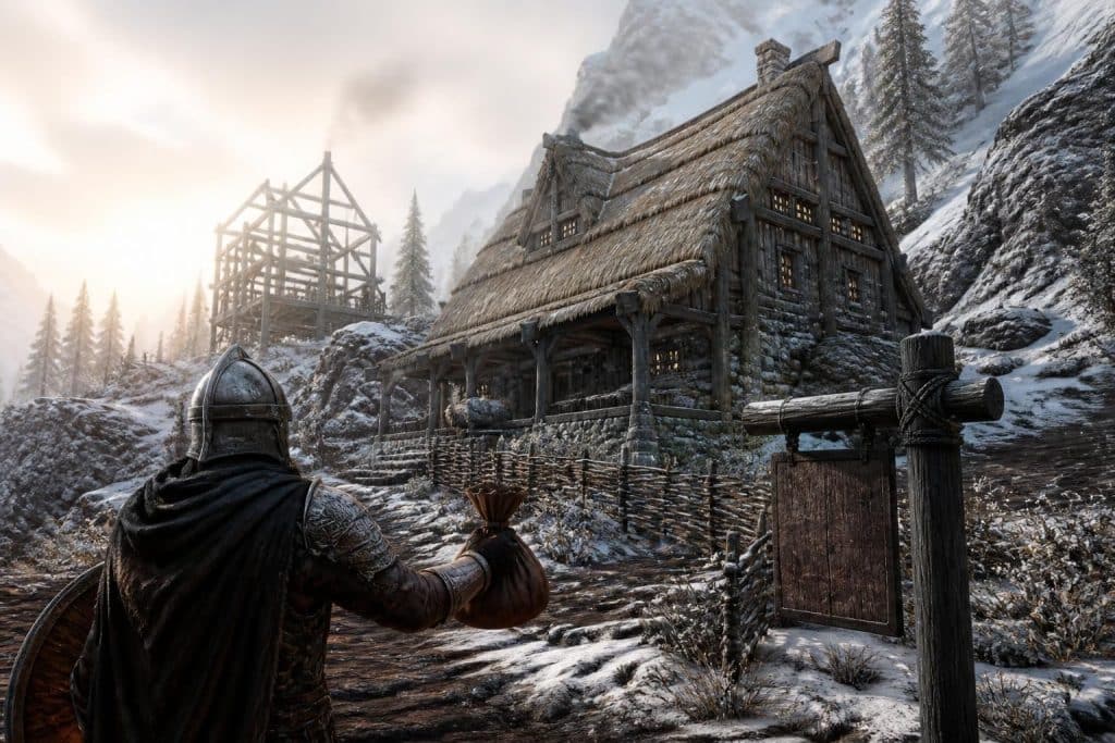 découvrez comment acheter et construire votre maison dans skyrim pour personnaliser et profiter pleinement de votre aventure dans le jeu.